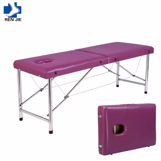 Lit de massage de meubles de salon d'accueil en gros pour la beauté et les soins de santé (ZG28